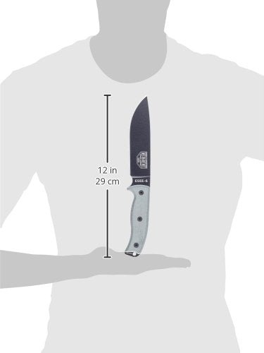 ESEE Knives 6P Fixed Blade Camping Knife w/Sleeve